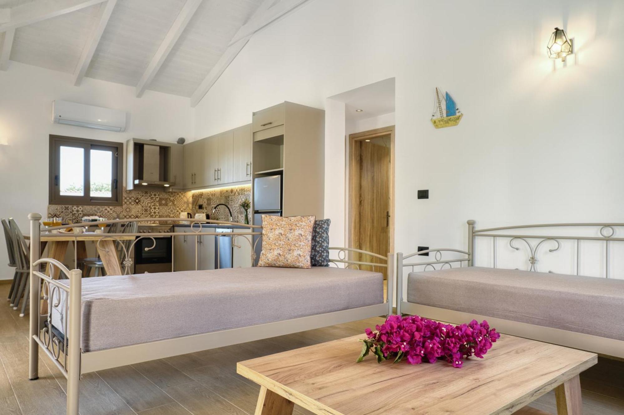 Astarte Villas - Astra Private Villas With Pool Василікос Екстер'єр фото