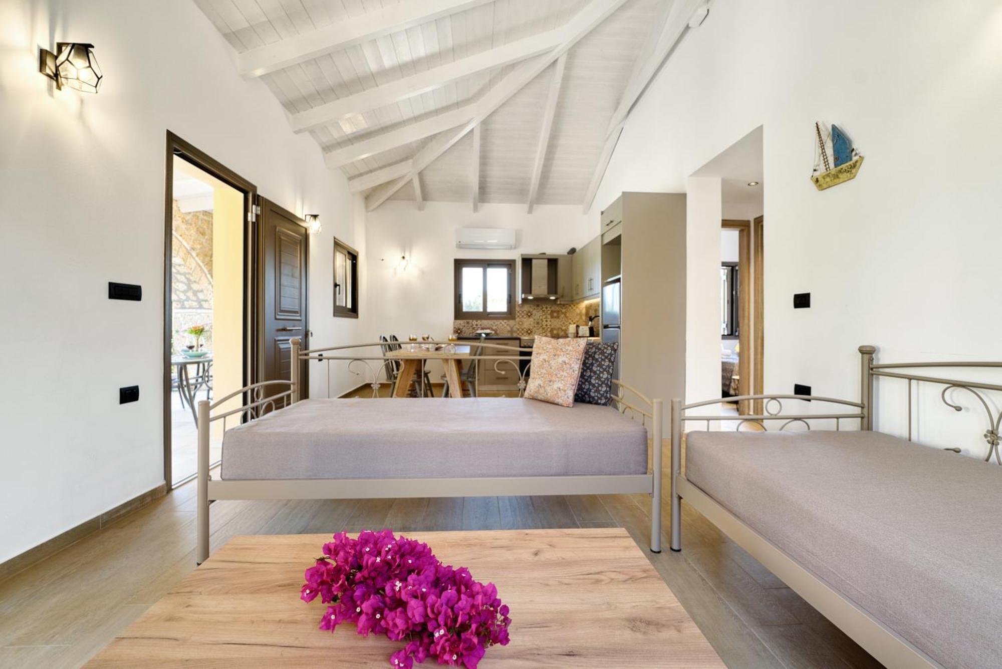 Astarte Villas - Astra Private Villas With Pool Василікос Екстер'єр фото