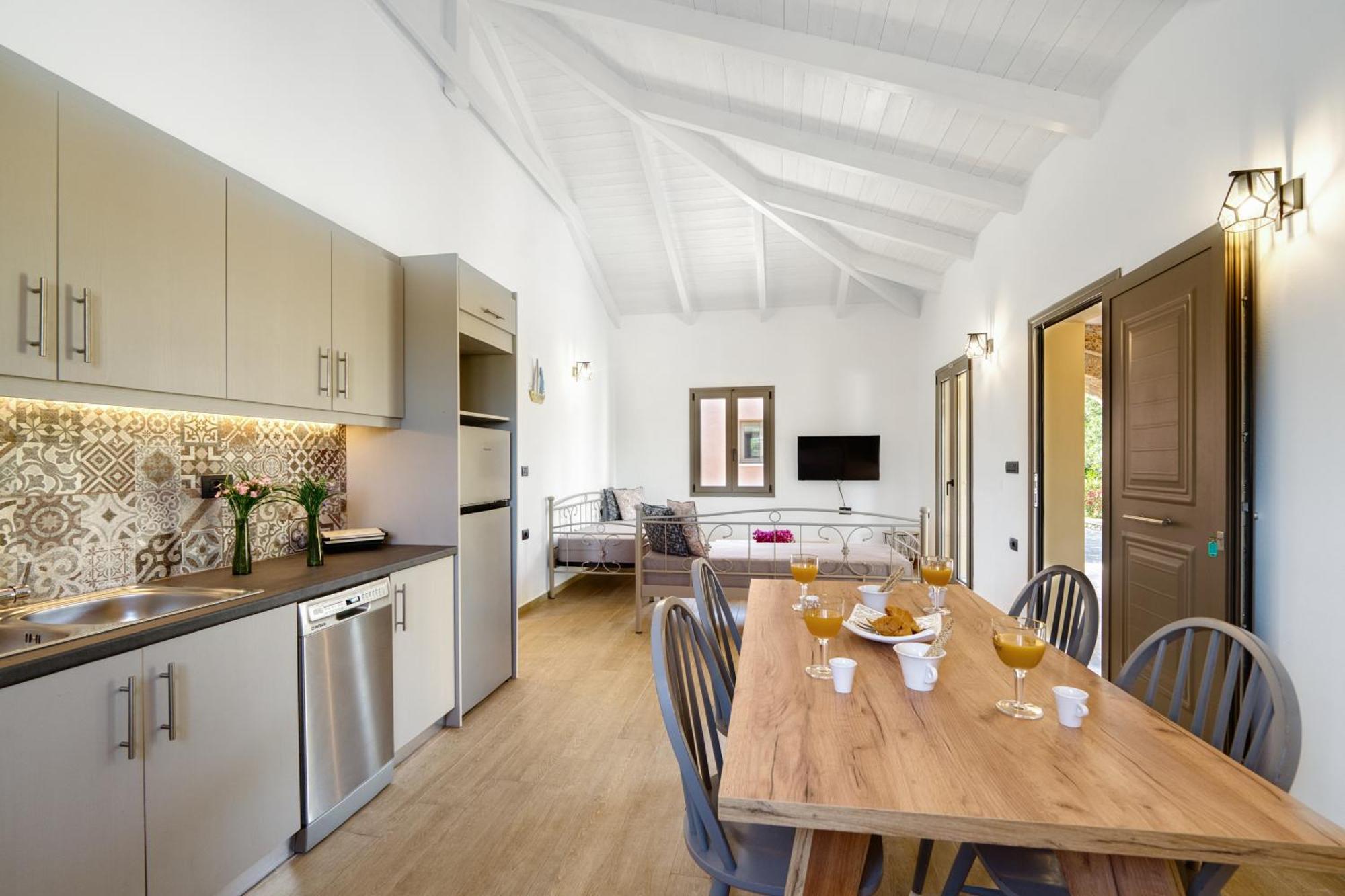 Astarte Villas - Astra Private Villas With Pool Василікос Екстер'єр фото